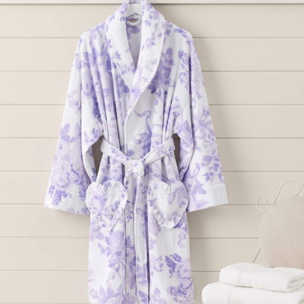 LoveShackFancy Floral Robe